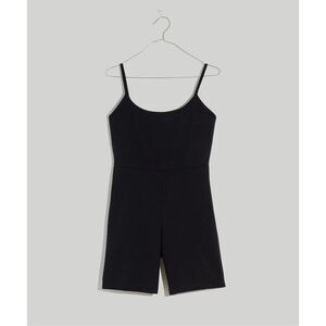Madewell Knit Biker Unitard Black Size L
